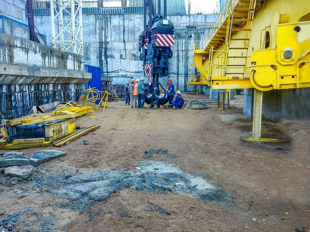 Foundation and structural concrete repair work